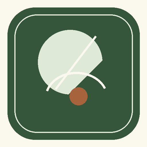 Renewable Gardening leaf and compost mark
