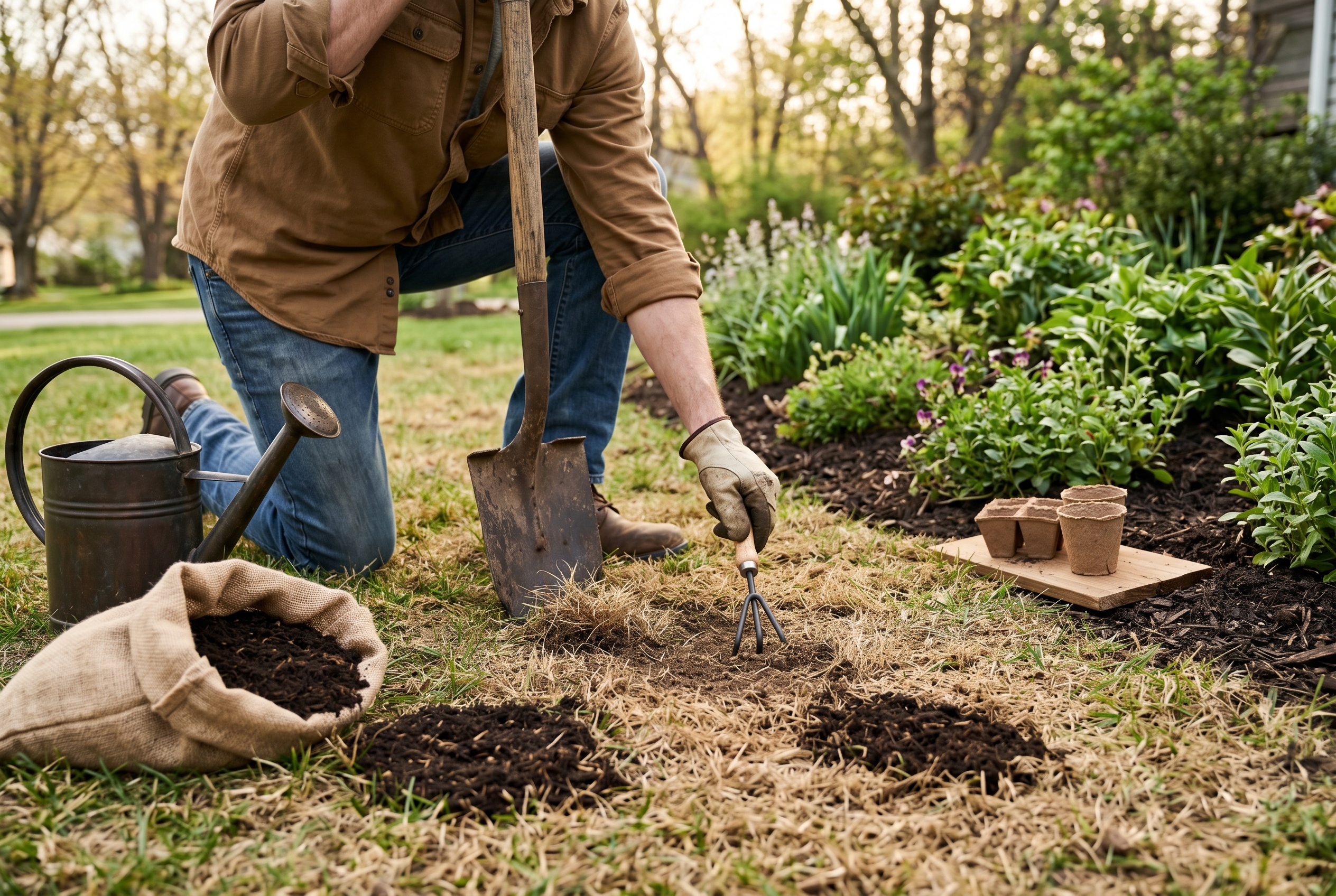 Brown Spots in the Lawn? Sustainable Fixes Before You Reseed