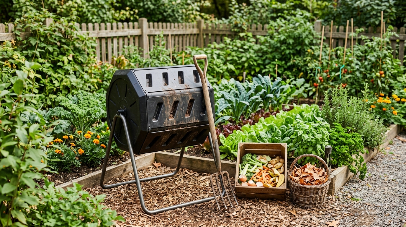 Are Compost Tumblers Worth It for Small Gardens?