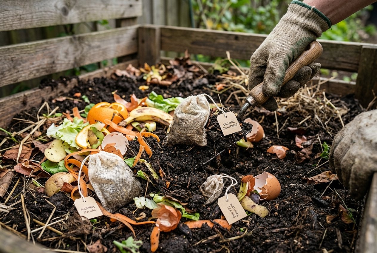 Can You Compost Tea Bags? Staples, Plastic, and Loose Tea Rules