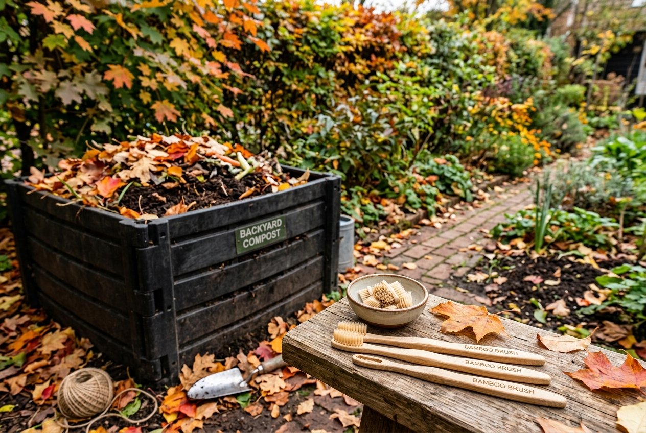 Compostable Bamboo Toothbrushes: What Breaks Down and What Does Not